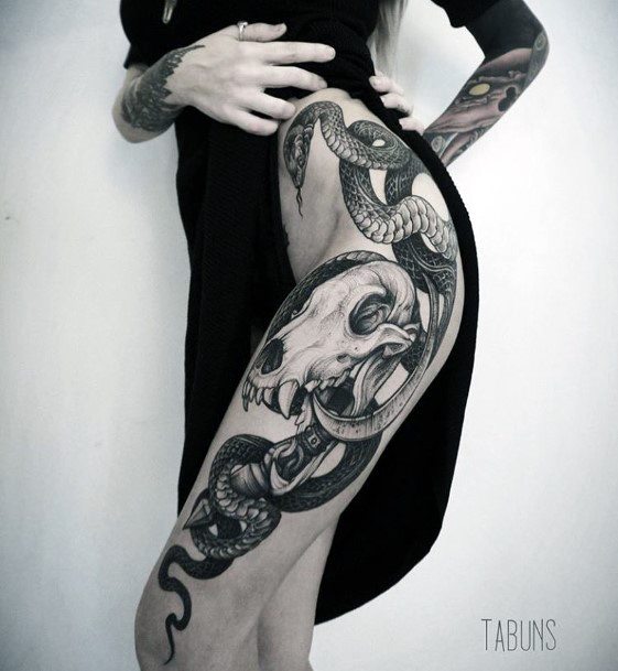 Unique Snake Tattoos