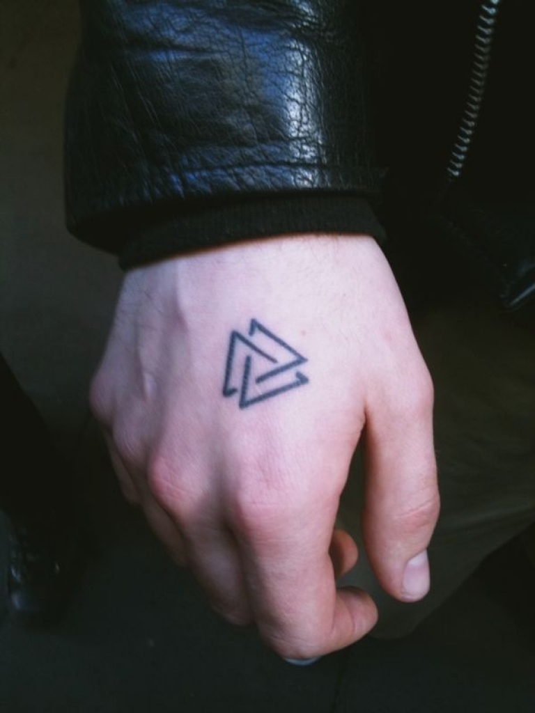 35 Unique Triangle Tattoo Designs 2022