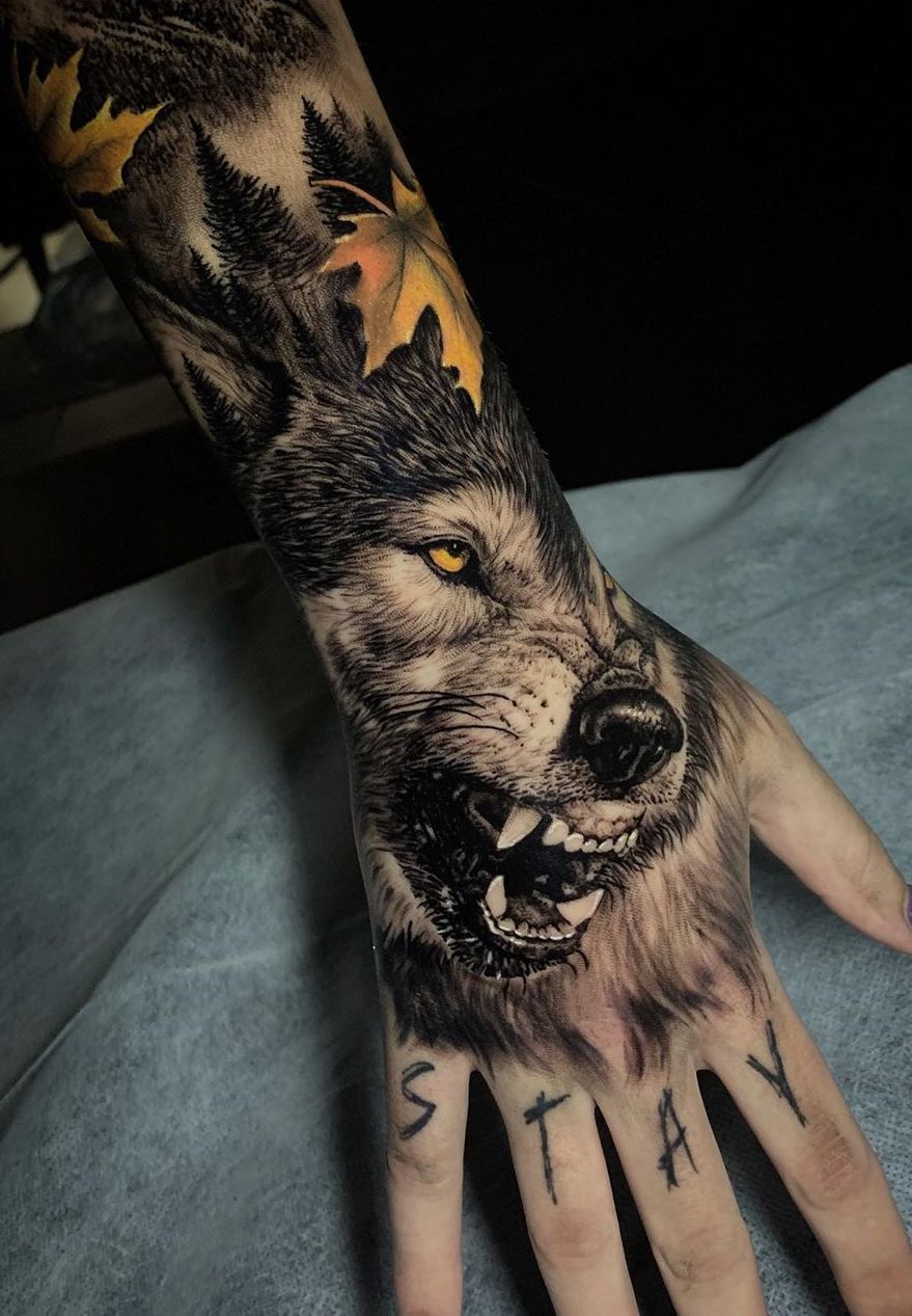 Impressive Wolf Tattoo Designs & Meaning