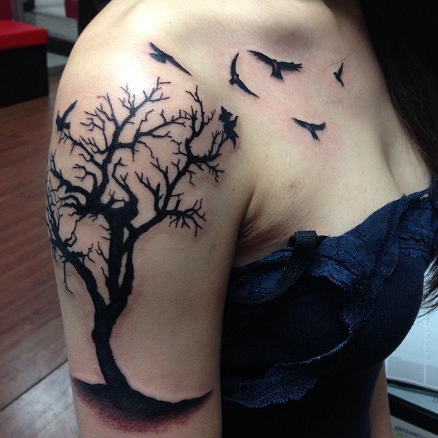 40 Unique Tree Tattoo Designs