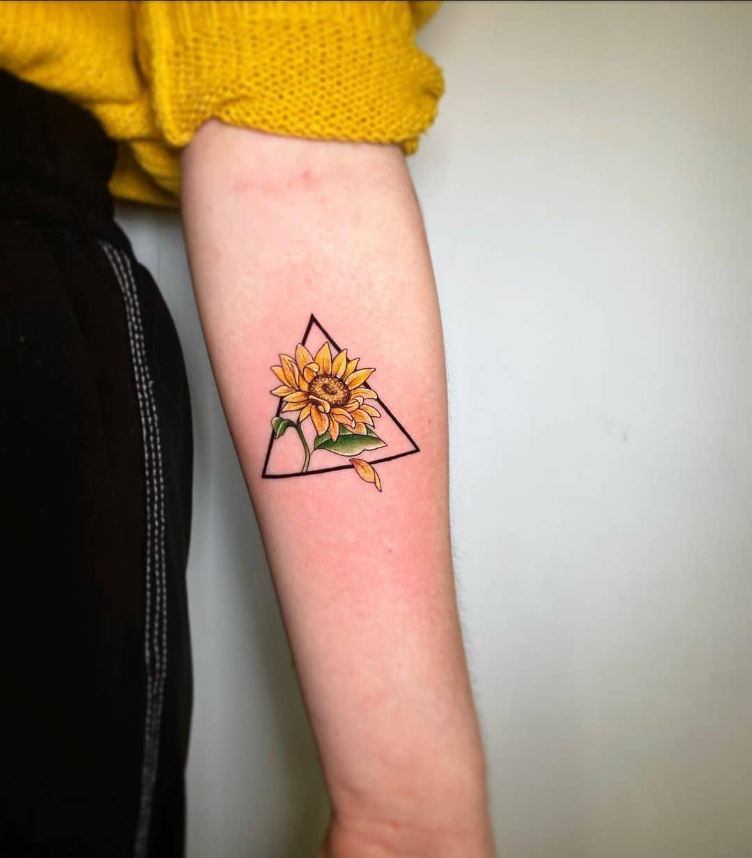 35 Unique Triangle Tattoo Designs 2022