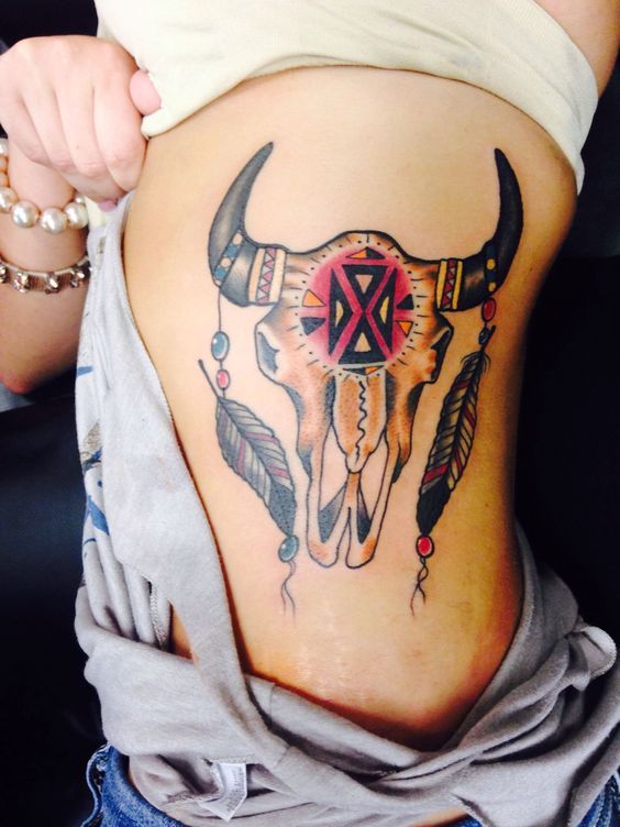 Powerful Bull Tattoo Designs