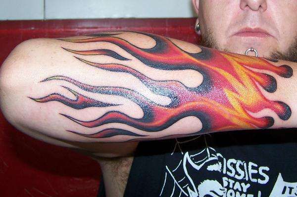 Fierce Fire Tattoo Pictures