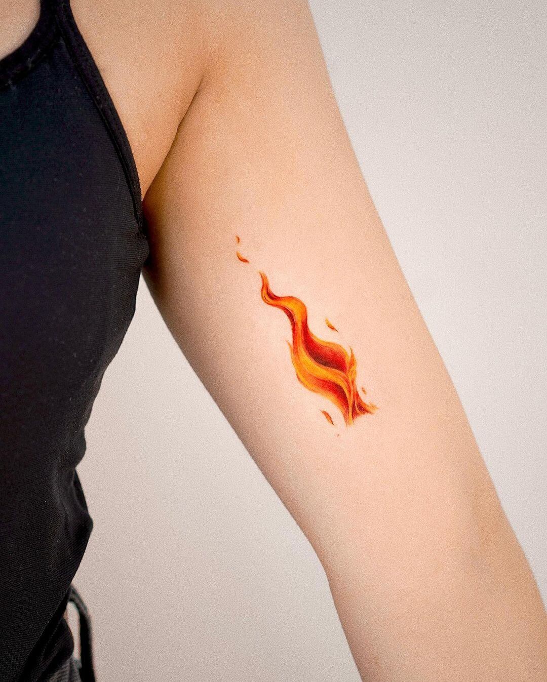 Fierce Fire Tattoo Pictures