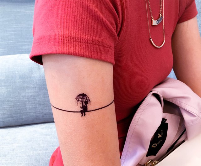 26 Outstanding Umbrella Tattoo Design Art Ideas