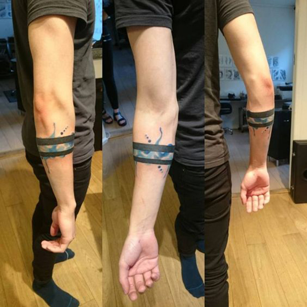 60 Hottest Armband Tattoo Designs for Men
