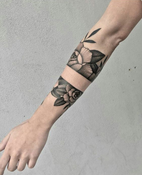 60 Hottest Armband Tattoo Designs for Men