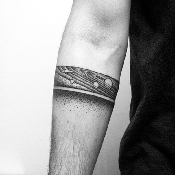 60 Hottest Armband Tattoo Designs for Men