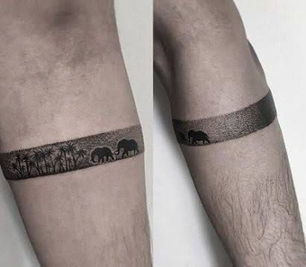 60 Hottest Armband Tattoo Designs for Men