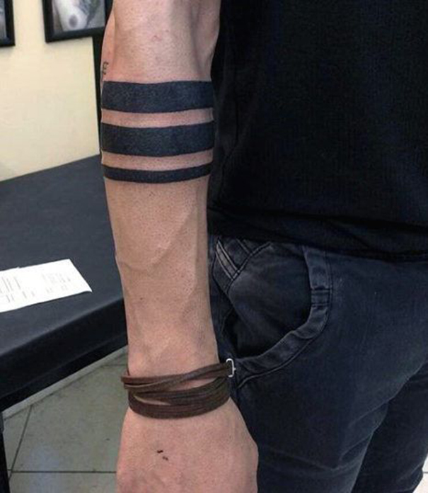 60 Hottest Armband Tattoo Designs for Men