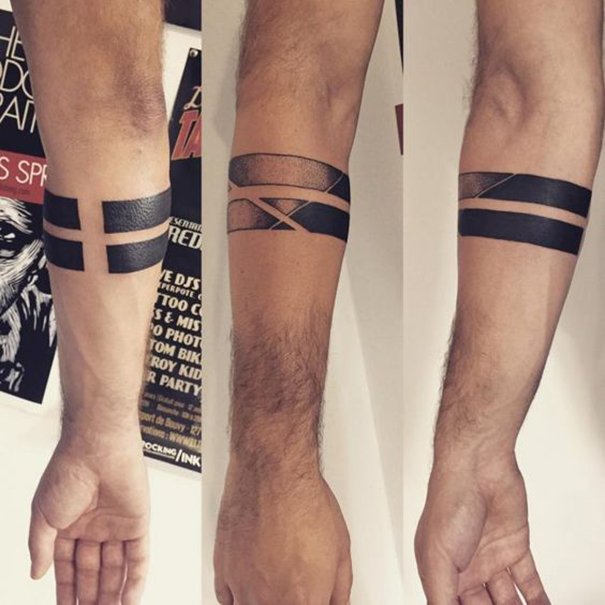 60 Hottest Armband Tattoo Designs for Men