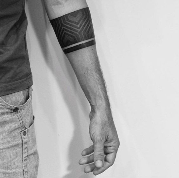 60 Hottest Armband Tattoo Designs for Men