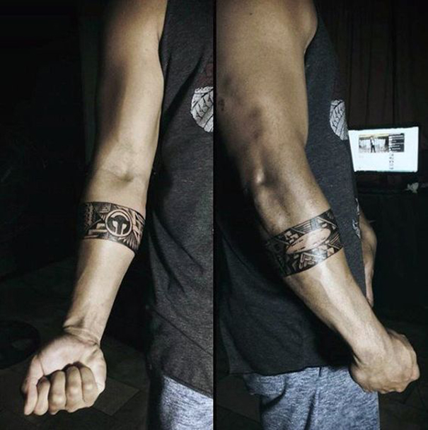 60 Hottest Armband Tattoo Designs for Men