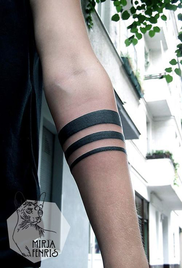 60 Hottest Armband Tattoo Designs for Men