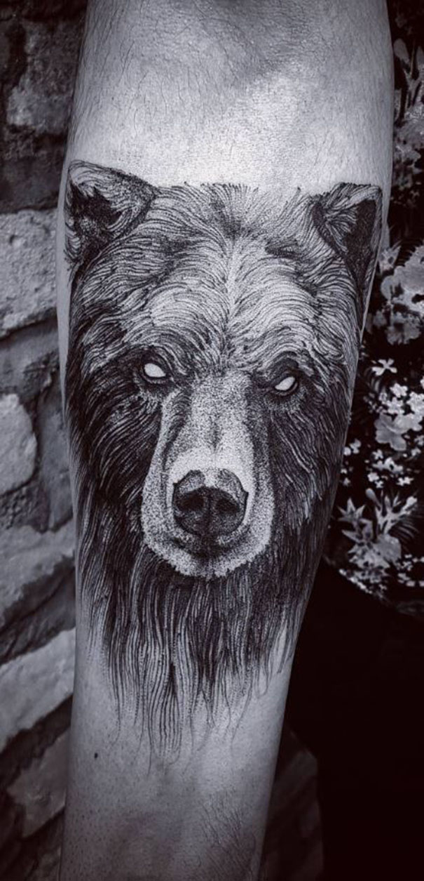40 Amazing Bear Tattoo Designs