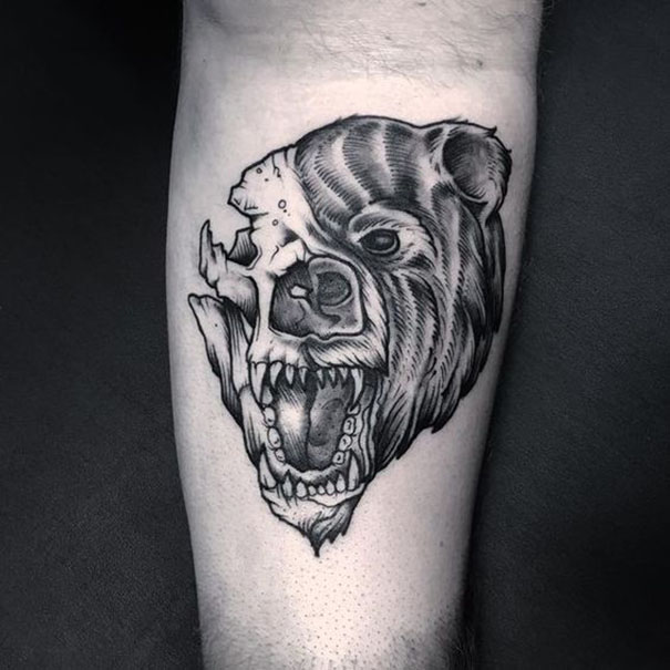 40 Amazing Bear Tattoo Designs