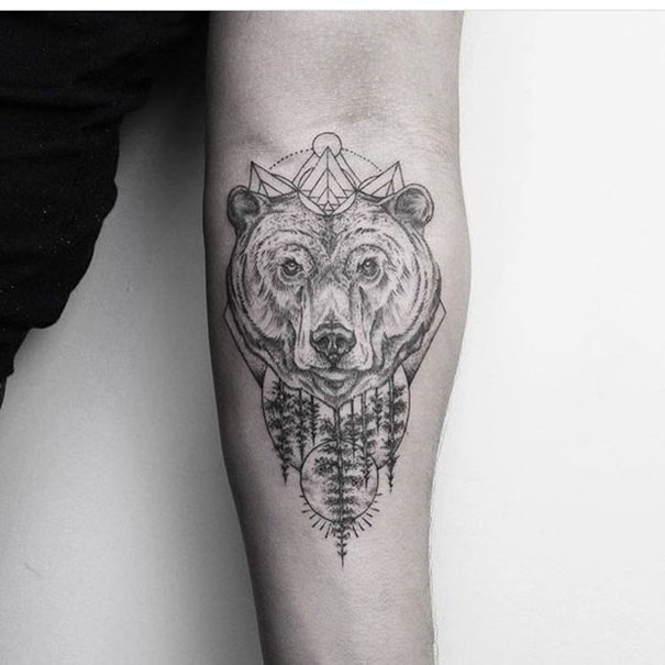 40 Amazing Bear Tattoo Designs