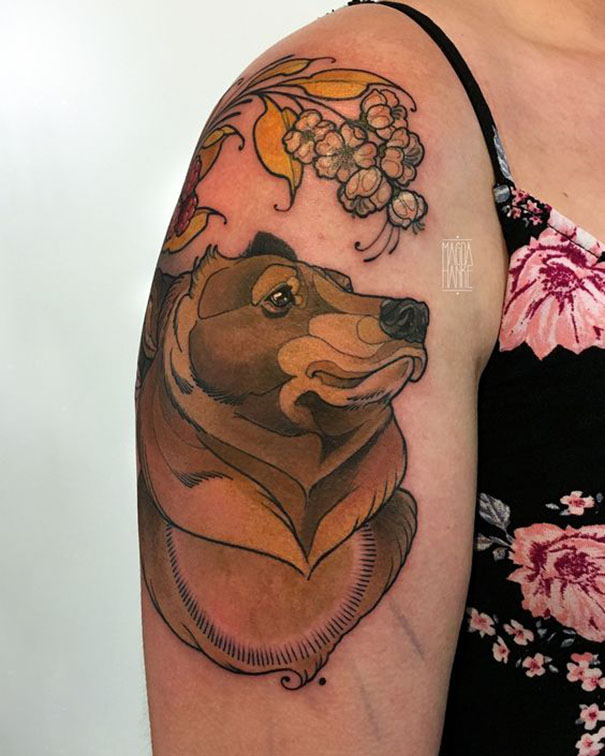 40 Amazing Bear Tattoo Designs