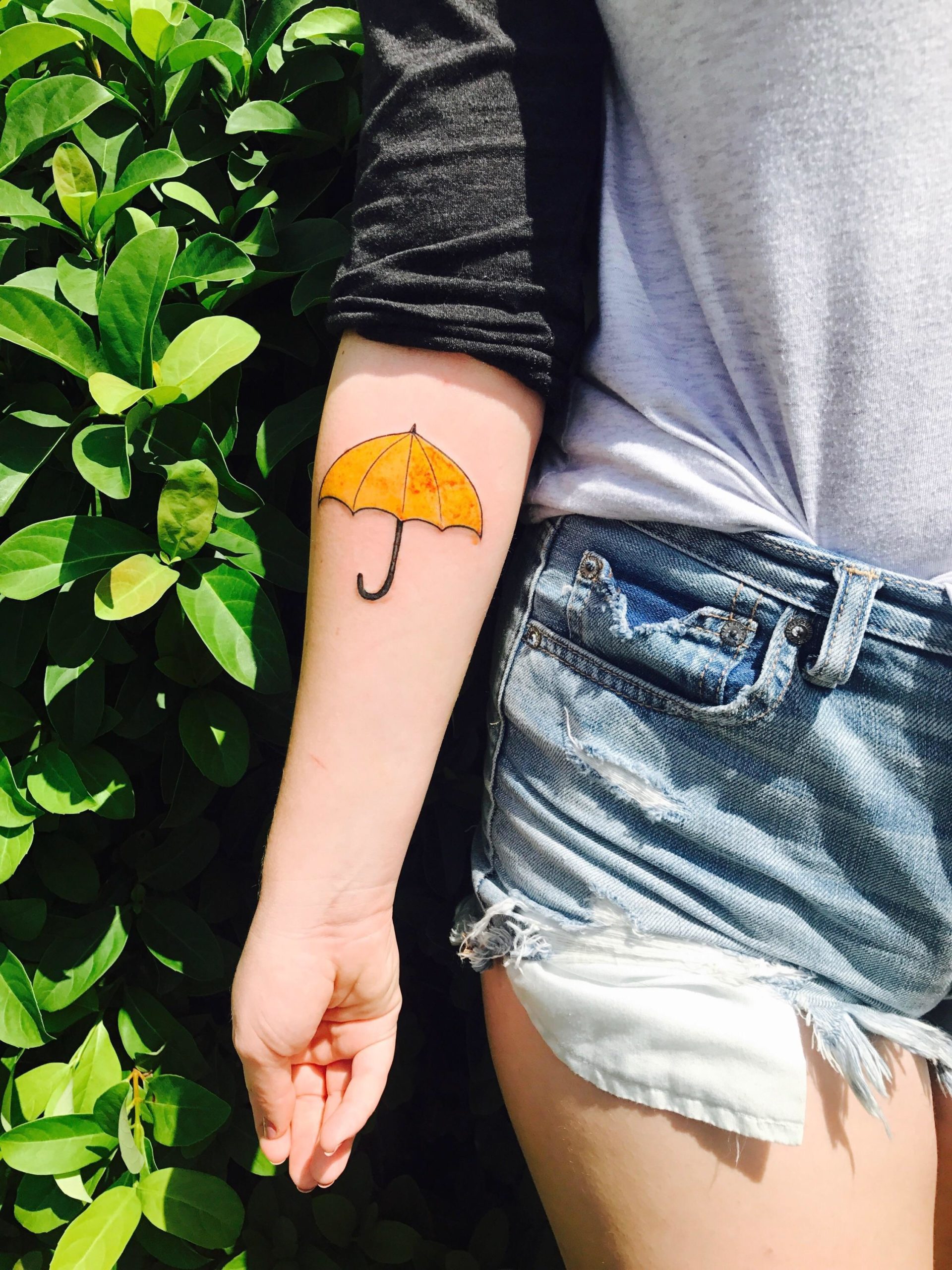26 Outstanding Umbrella Tattoo Design Art Ideas