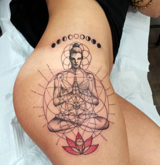 Unique Buddha Tattoo Pictures