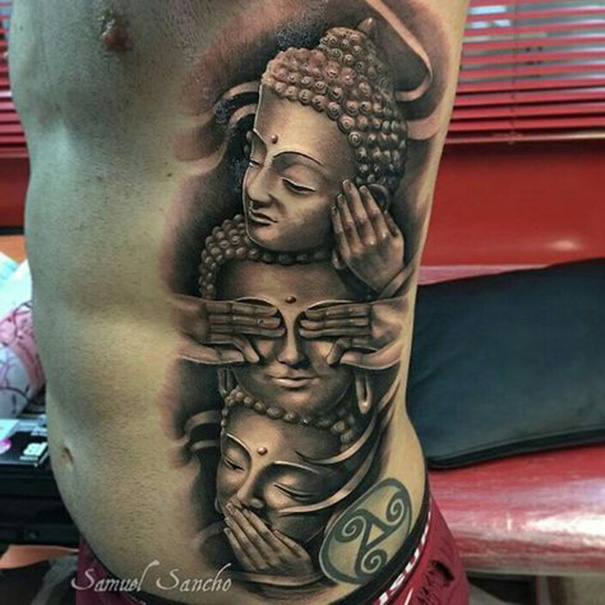 Unique Buddha Tattoo Pictures