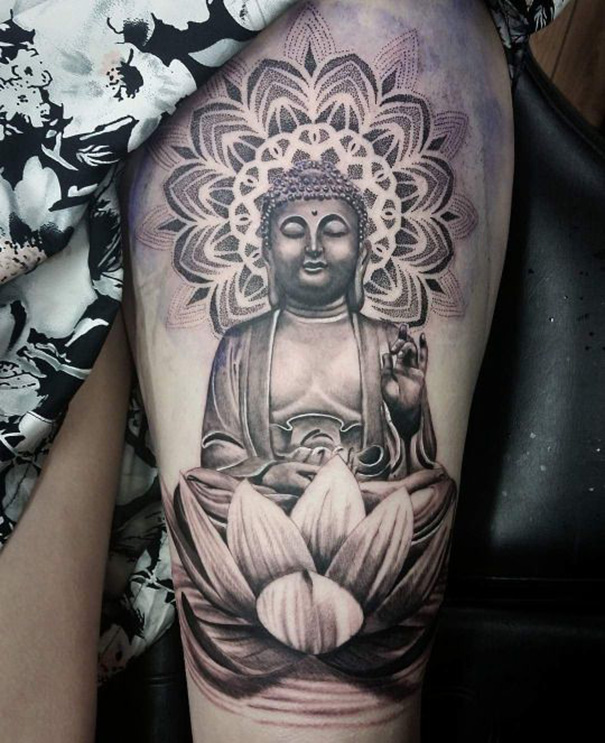 Unique Buddha Tattoo Pictures