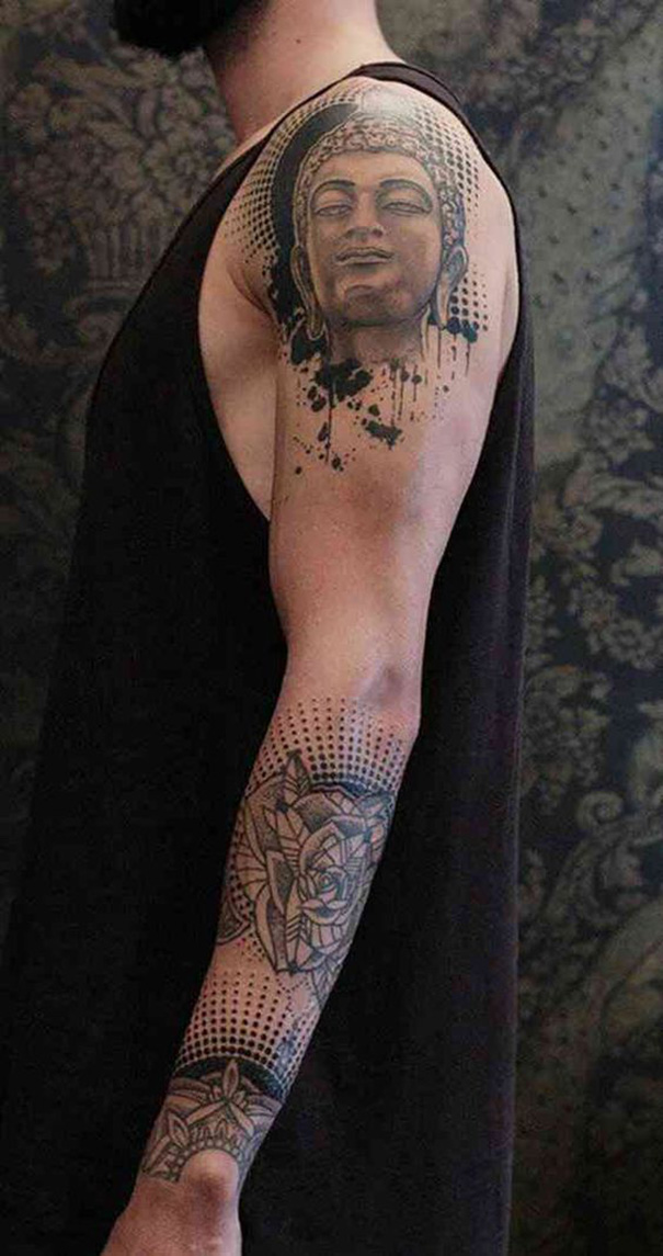 Unique Buddha Tattoo Pictures