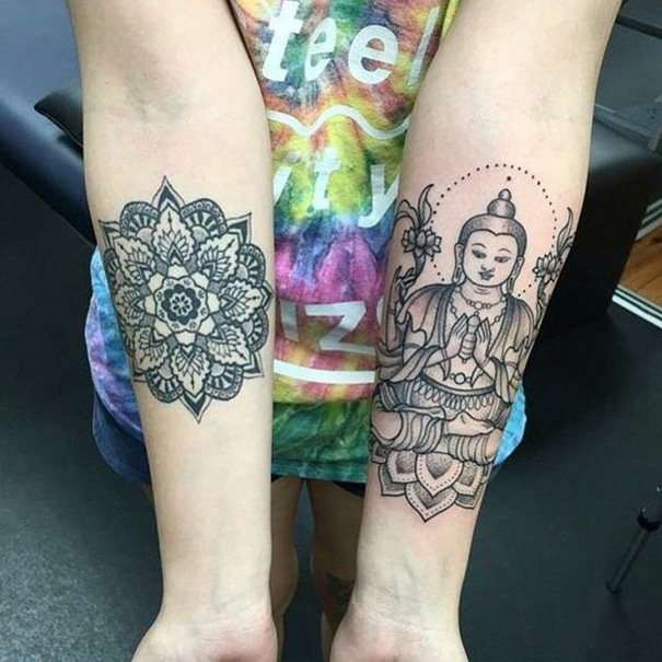 Unique Buddha Tattoo Pictures