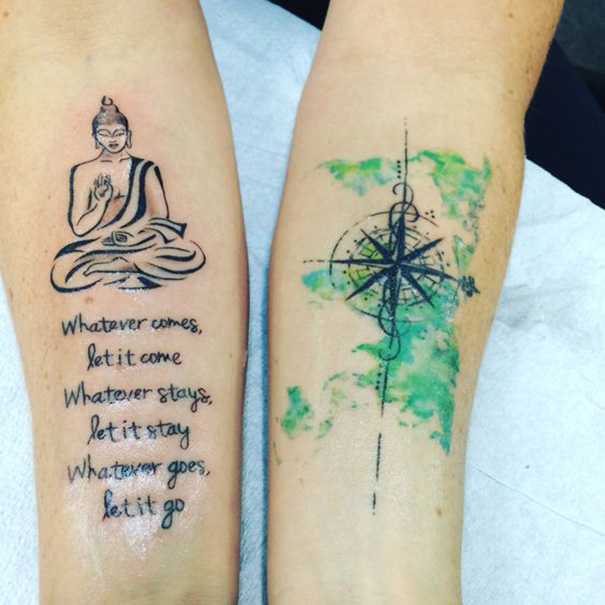 Unique Buddha Tattoo Pictures