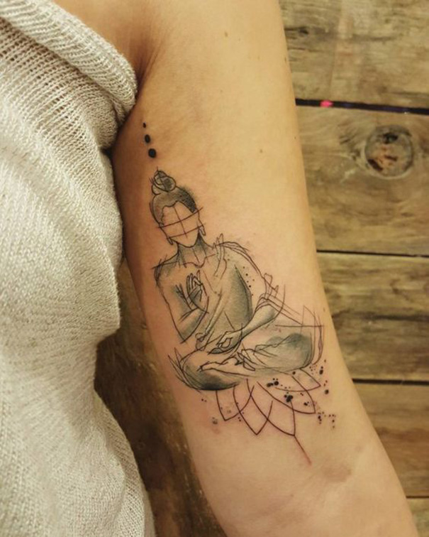 Unique Buddha Tattoo Pictures