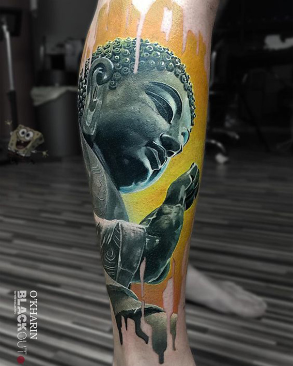 Unique Buddha Tattoo Pictures