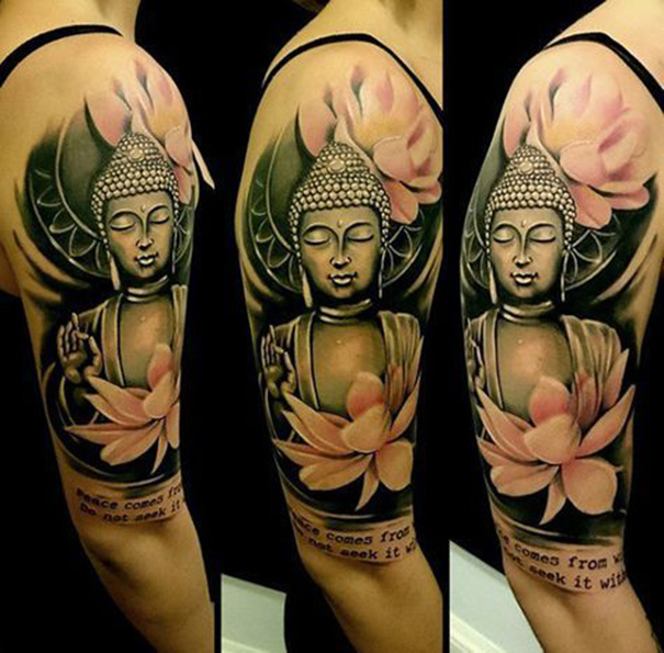 Unique Buddha Tattoo Pictures