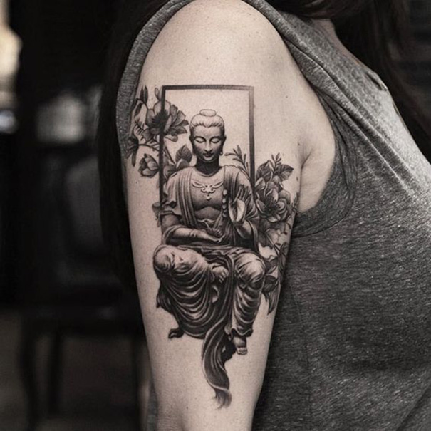 Unique Buddha Tattoo Pictures