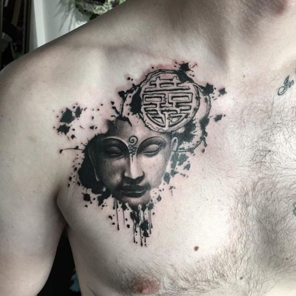 Unique Buddha Tattoo Pictures