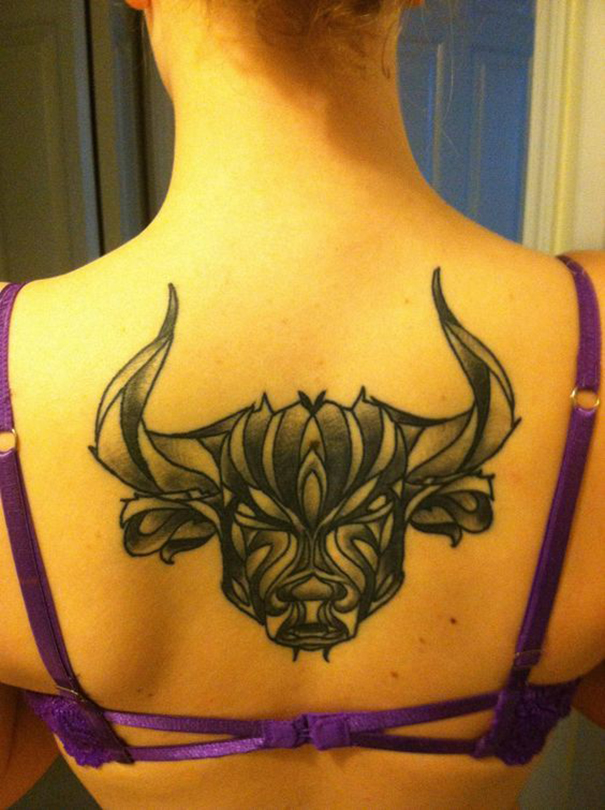 Powerful Bull Tattoo Designs