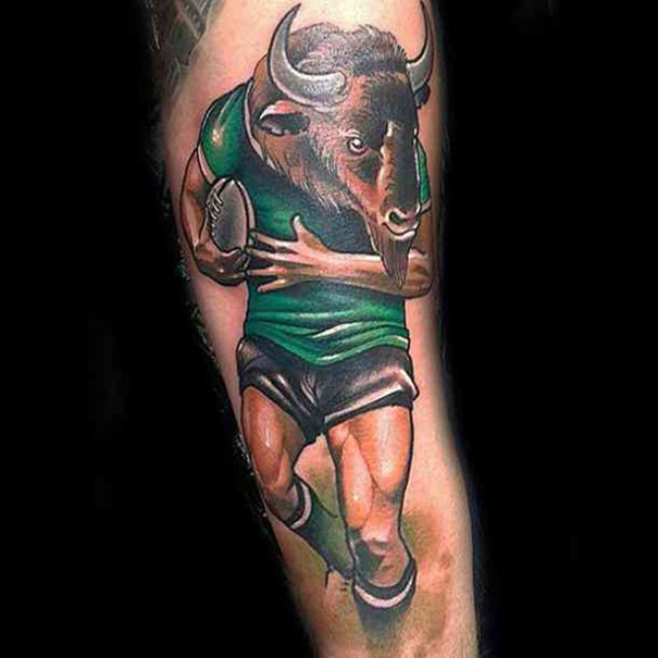 Powerful Bull Tattoo Designs