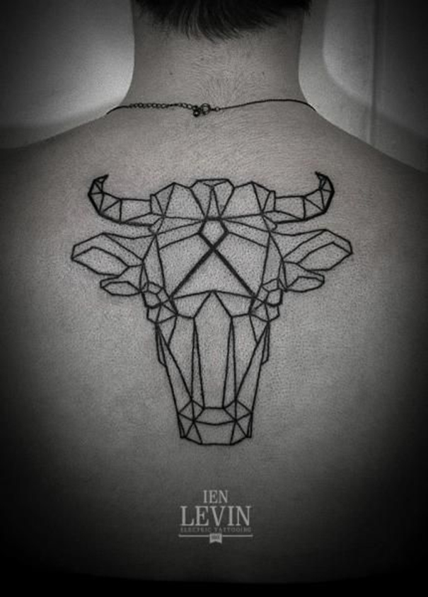 Powerful Bull Tattoo Designs