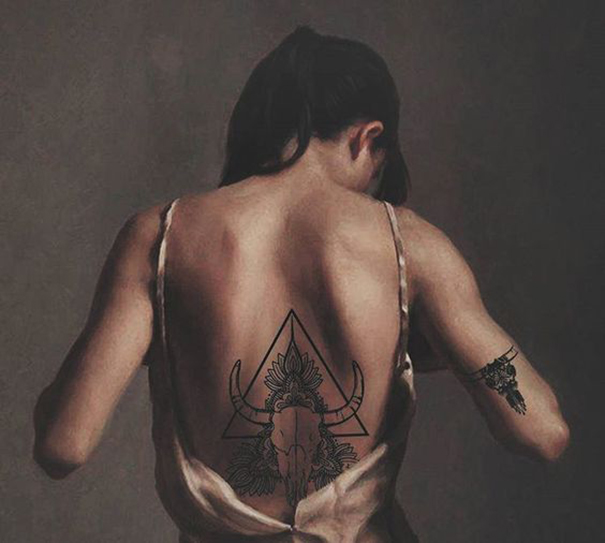 Powerful Bull Tattoo Designs