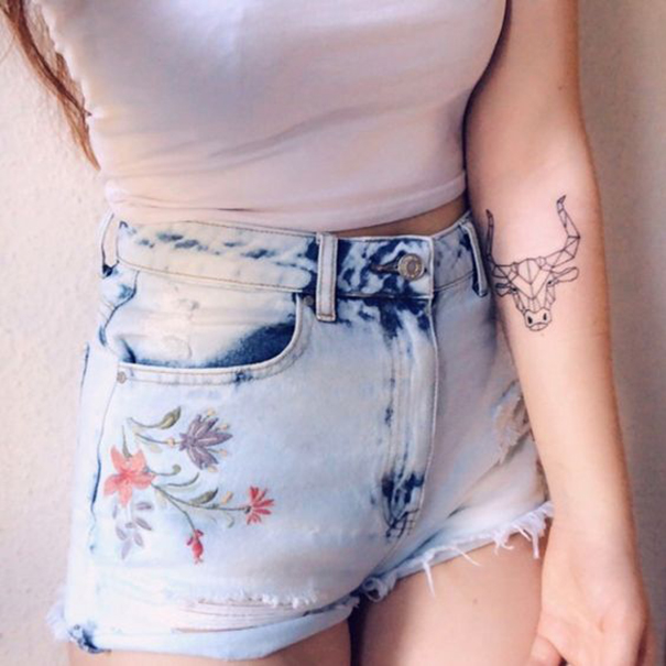 Powerful Bull Tattoo Designs
