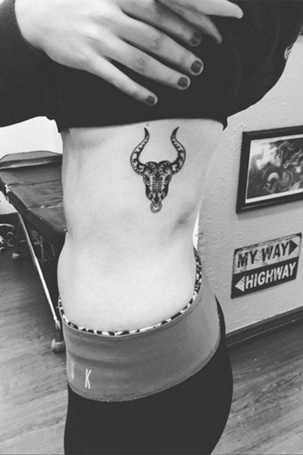 Powerful Bull Tattoo Designs