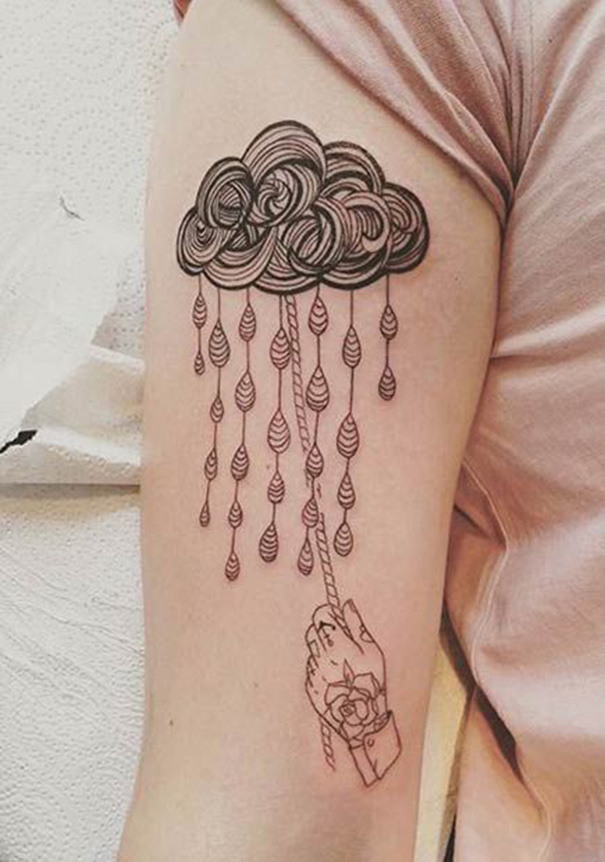 40 Amazing Cloud Tattoo Ideas 2022