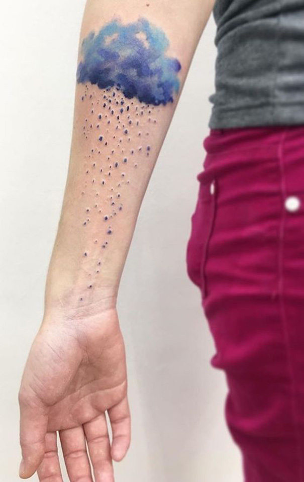 40 Amazing Cloud Tattoo Ideas 2022