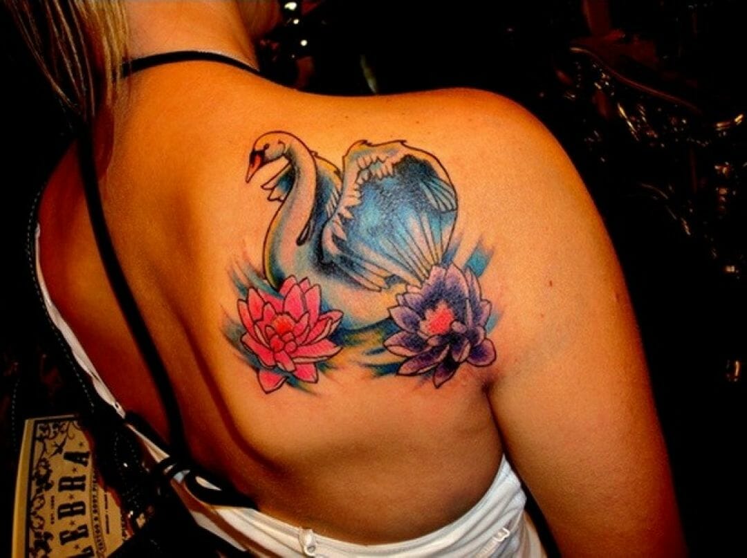 30+ Dazzling and Eye-Catching Swan Tattoo Designs