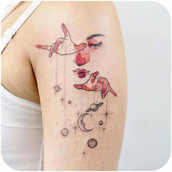 50+ Cosmic Tattoo Designs