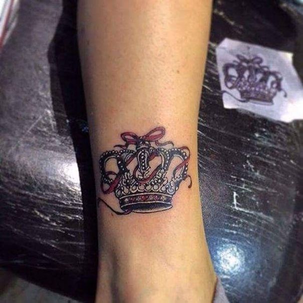 Royal Crown Tattoos for Men & Women
