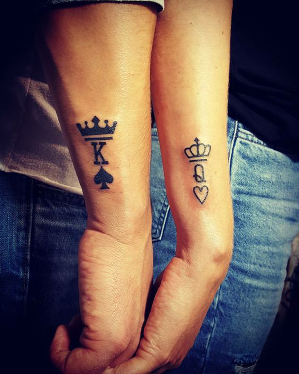 Royal Crown Tattoos for Men & Women