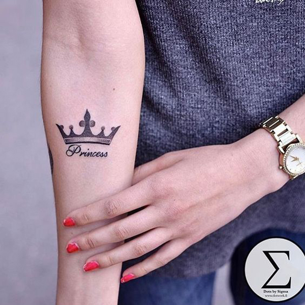 Royal Crown Tattoos for Men & Women