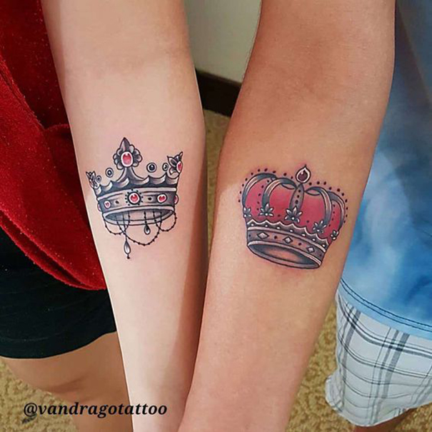 Royal Crown Tattoos for Men & Women
