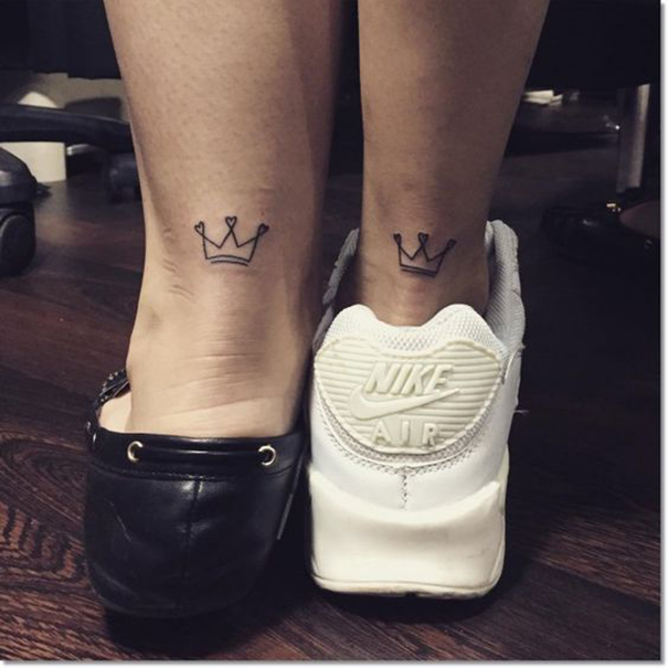 Royal Crown Tattoos for Men & Women