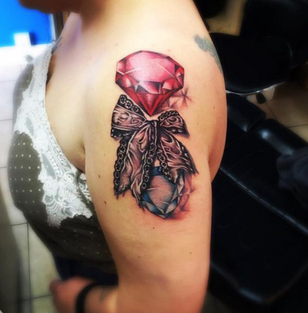 Precieless Diamond Tattoo Ideas